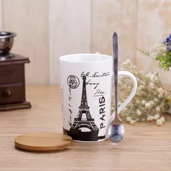 Europe Style Famous London,Paris Building Coffee Mugs with spoon Ceramic Cups with Lid Milk Mug Tea Cup Thermos water Bottle
Europe Style Famous London,Paris Building Coffee Mugs with spoon Ceramic Cups with Lid Milk Mug Tea Cup Thermos water Bottle
