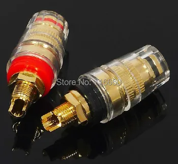 20pcs Copper gold plated banana binding post,amplifier crystal ternminal,banana jack 10pcs black+10pcs red for hot selling
20pcs Copper gold plated banana binding post,amplifier crystal ternminal,banana jack 10pcs black+10pcs red for hot selling