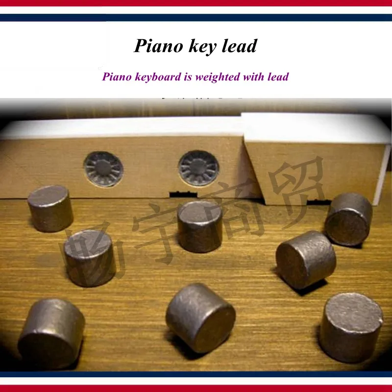 Piano tuning tools accessories - Piano key lead , Piano keyboard is weighted with lead - Piano repair tool parts
Piano tuning tools accessories - Piano key lead , Piano keyboard is weighted with lead - Piano repair tool parts