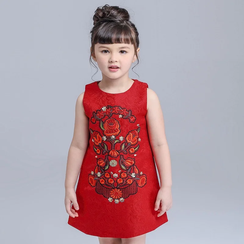 summer style baby flower dress kids clothes New Year Christmas sleeveless red toddler girls dresses for children clothing
summer style baby flower dress kids clothes New Year Christmas sleeveless red toddler girls dresses for children clothing