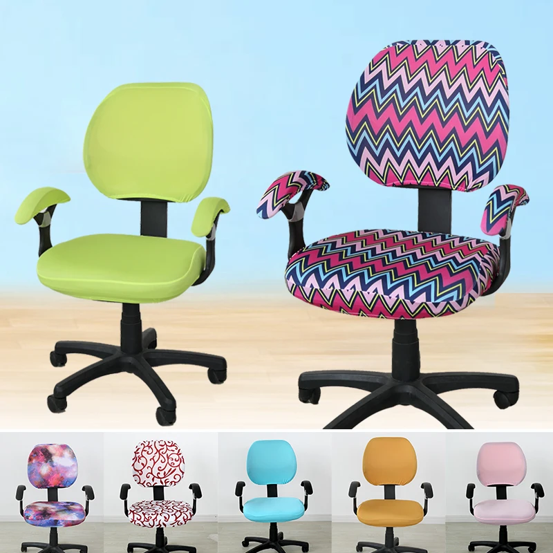 24 Colours Lycra office computer chair cover fit for computer office chair with armrest print spandex stretch chair cover
24 Colours Lycra office computer chair cover fit for computer office chair with armrest print spandex stretch chair cover