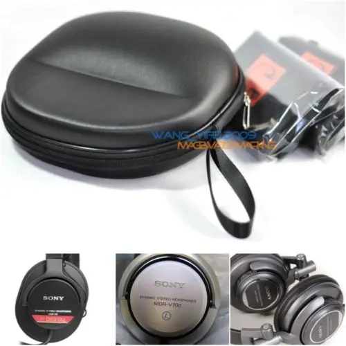 

Hard Carry Case Travel Box & Bag Pouch Groups For Sony MDR V6 V700 Z700 V500 7505 XD900 DJ Headphone Headsets