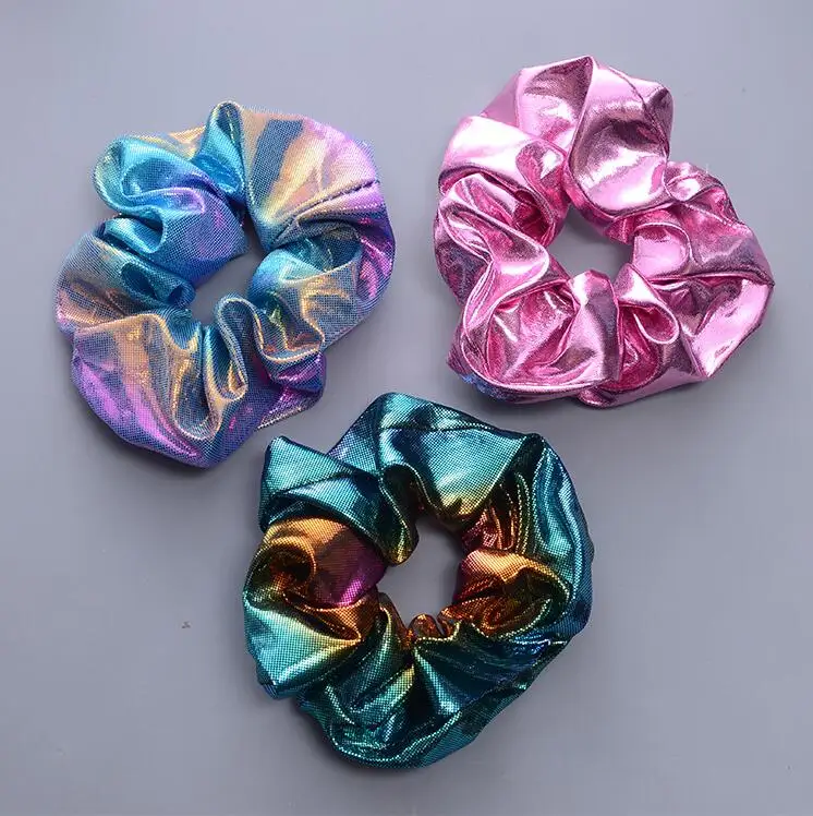 1 PC New Fashion Women Shiny Fabric Gradient Laser Fabric Hair Scrunchies Girls Punk Style Hair Bands Hair Holder Accessories
1 PC New Fashion Women Shiny Fabric Gradient Laser Fabric Hair Scrunchies Girls Punk Style Hair Bands Hair Holder Accessories