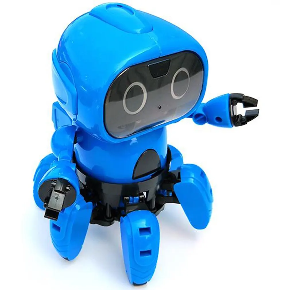 963 Intelligent Induction RC Robot Toy Model Accessories with Following Gesture Sensor Obstacle Avoidance for Kids Gift Present
963 Intelligent Induction RC Robot Toy Model Accessories with Following Gesture Sensor Obstacle Avoidance for Kids Gift Present