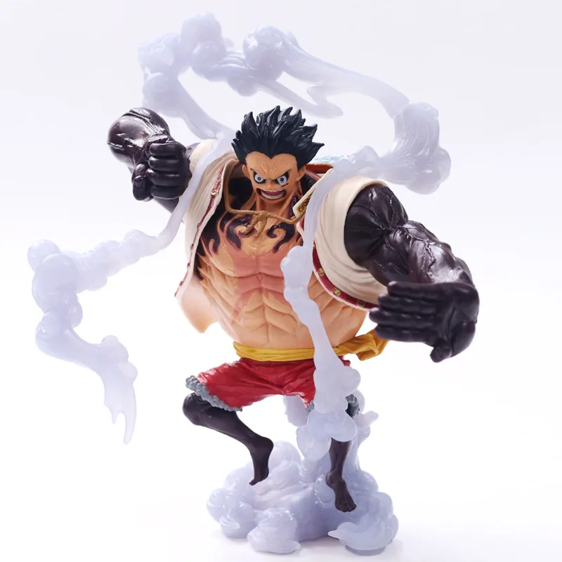 OP Luffy Gear 4 White Flame Style PVC Action Figures OP Luffy Zoro Collectibles Model Toys 20cm
OP Luffy Gear 4 White Flame Style PVC Action Figures OP Luffy Zoro Collectibles Model Toys 20cm