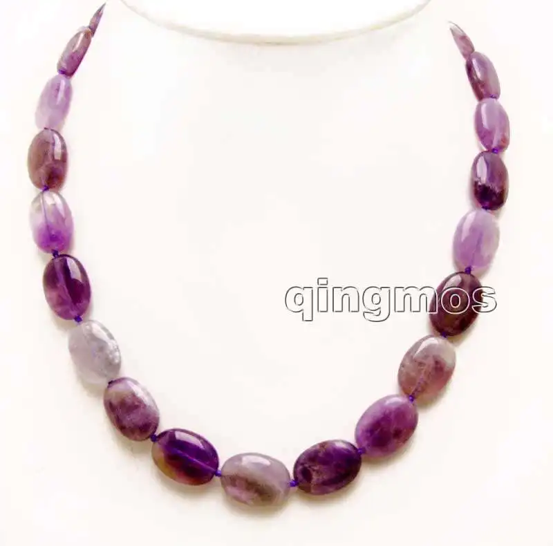 Big 13*18mm Oval high quality Purple crystal necklace 18" -nec5535_1
Big 13*18mm Oval high quality Purple crystal necklace 18" -nec5535_1