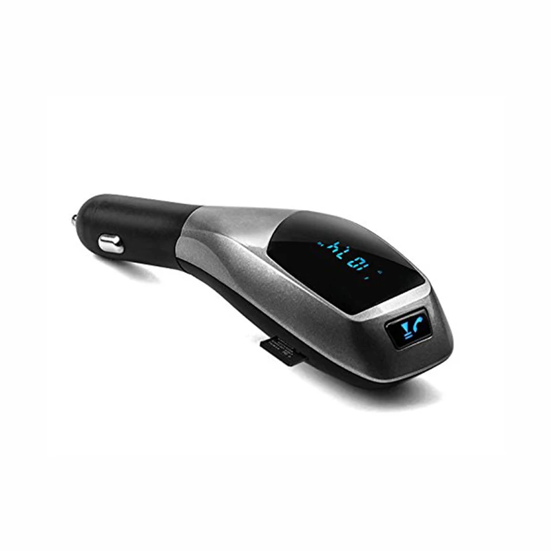 X5 MP3 Player Wireless Bluetooth FM Transmitter Radio Adapter Car Charger with USB SD Card Reader for Smart Phones-Black
X5 MP3 Player Wireless Bluetooth FM Transmitter Radio Adapter Car Charger with USB SD Card Reader for Smart Phones-Black