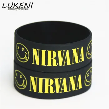 LUKENI Hot Sale 25PCS NIRVANA Silicone Wristband Wide Silicone Bracelets & Bangles Music Fans Women Men Jewelry Wholesale SH069
LUKENI Hot Sale 25PCS NIRVANA Silicone Wristband Wide Silicone Bracelets & Bangles Music Fans Women Men Jewelry Wholesale SH069