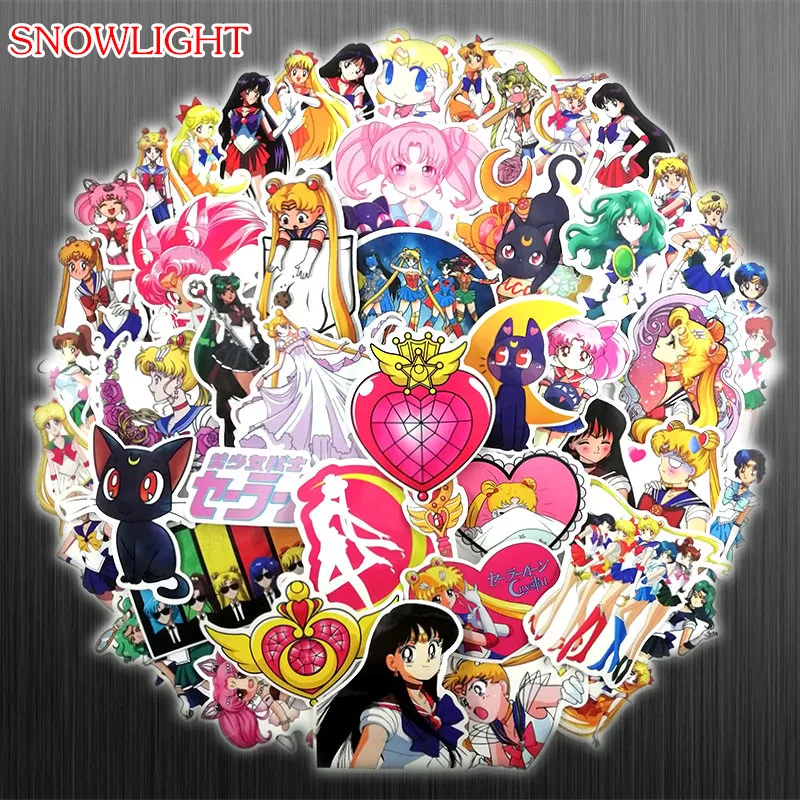 75PCS/LOT Funny Anime Sailor Moon Cartoon Stickers For Notebook PC Skateboard Bicycle Motorcycle DIY Waterproof Toy Sticker
75PCS/LOT Funny Anime Sailor Moon Cartoon Stickers For Notebook PC Skateboard Bicycle Motorcycle DIY Waterproof Toy Sticker