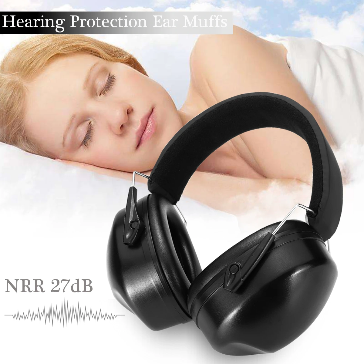 Multifunctional Tactical Ear Muffs Noise Cancelling Shoot Hearing Protection NNR?27dB Breathable Cotton Thickening Headband Fit 
Multifunctional Tactical Ear Muffs Noise Cancelling Shoot Hearing Protection NNR?27dB Breathable Cotton Thickening Headband Fit