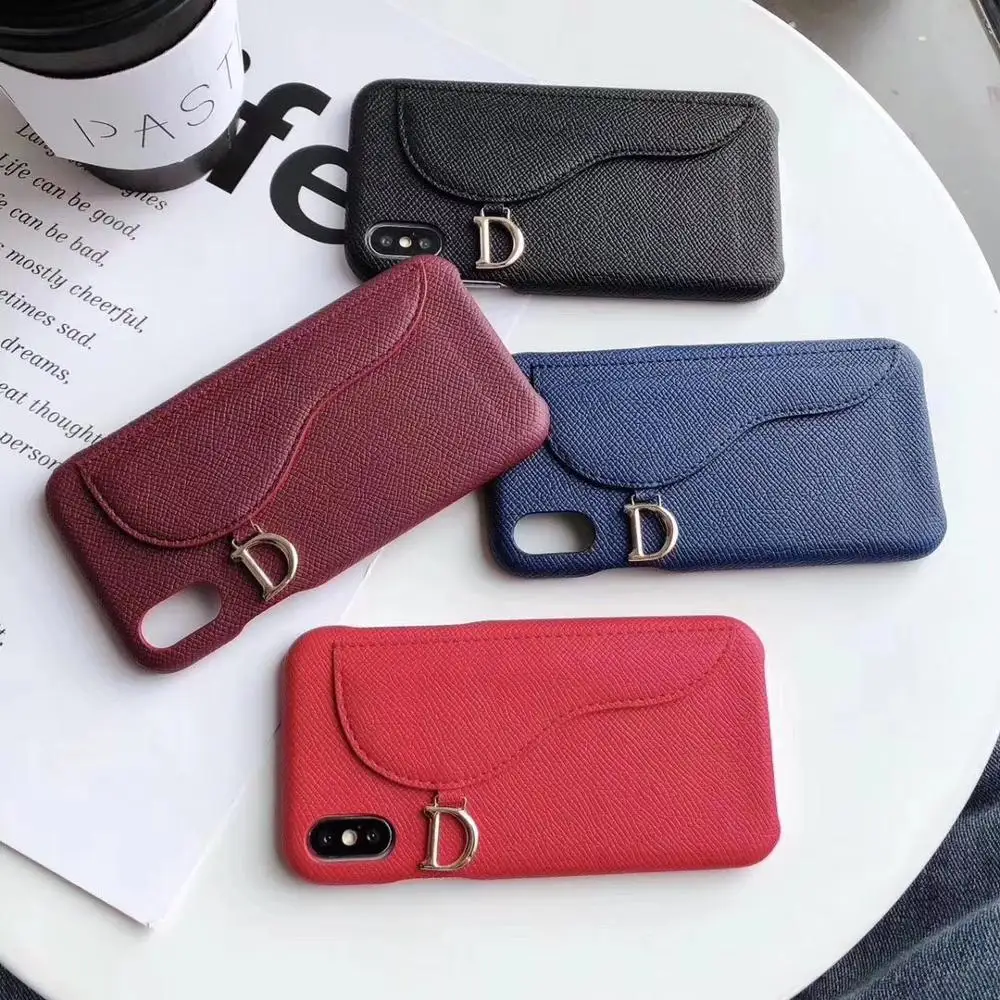 Luxury Wallet Card Holder Leather Phone Case high quality for iphone X XR XS MAX 6 7 8 Plus with gold metal button trunk Cover
Luxury Wallet Card Holder Leather Phone Case high quality for iphone X XR XS MAX 6 7 8 Plus with gold metal button trunk Cover