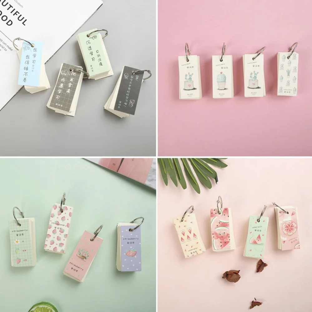 110 Sheets Lovely Mini Notebook School Supply Vocabulary Writing Reciting Book JUN-28A
110 Sheets Lovely Mini Notebook School Supply Vocabulary Writing Reciting Book JUN-28A