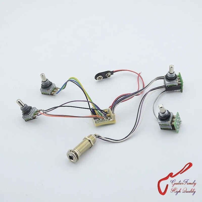 1 Set Original Genuine Germany MEC Active 2 Band EQ Preamp Circuit For Active Bass Pickup
1 Set Original Genuine Germany MEC Active 2 Band EQ Preamp Circuit For Active Bass Pickup