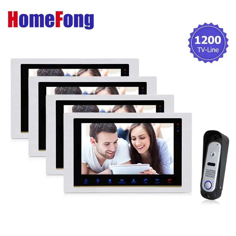 Homefong Video Intercom Door Phone home Intercom high resolution front door monitor System Inter-conversation Doorbell 1200TVL
Homefong Video Intercom Door Phone home Intercom high resolution front door monitor System Inter-conversation Doorbell 1200TVL
