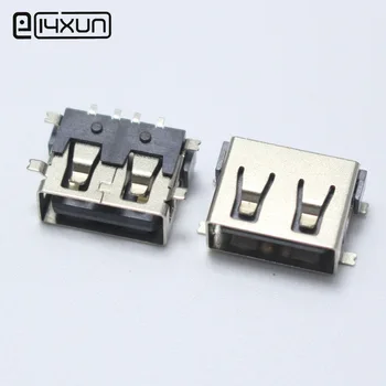 4PCS SMD USB Type A Female jack 4PIN AF 10.0 PCB Mount Socket Connector Black Flat Edge DIY Repair Phone Toy Parts
4PCS SMD USB Type A Female jack 4PIN AF 10.0 PCB Mount Socket Connector Black Flat Edge DIY Repair Phone Toy Parts