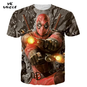 YK UNCLE Brand 2017 Newest Deadpool Men T shirt Fashion Regenerating Design tops Deadpool Printed T-Shirts Punk Hipster Tee 
YK UNCLE Brand 2017 Newest Deadpool Men T shirt Fashion Regenerating Design tops Deadpool Printed T-Shirts Punk Hipster Tee