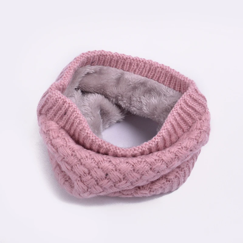 Winter Knitted Warm Kids Scarf Solid Color Baby Bibs Thickened Wool Scarves Girls Boys O Ring Neck Collar
Winter Knitted Warm Kids Scarf Solid Color Baby Bibs Thickened Wool Scarves Girls Boys O Ring Neck Collar