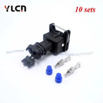 10 Sets Kits 2Pin Way Electrical Fuel Spray Nozzle Connector Waterproof Connectors 282189-1 Free shipping
10 Sets Kits 2Pin Way Electrical Fuel Spray Nozzle Connector Waterproof Connectors 282189-1 Free shipping