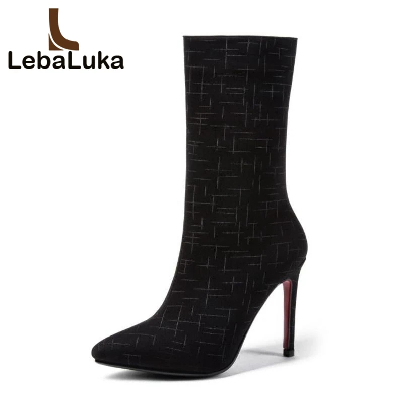 Tuyoki Size 33-43 Women Short Boots Fur Winter Woman'S Shoes Half Short Boots Fashion Sexy Shoes Zipper Ladies Footwear
Tuyoki Size 33-43 Women Short Boots Fur Winter Woman'S Shoes Half Short Boots Fashion Sexy Shoes Zipper Ladies Footwear