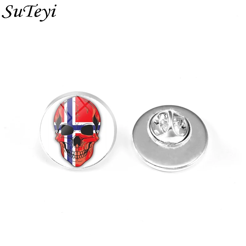 SUTEYI Classic Sliver Skeleton Flag Glass Brooch Norway Switzerland Ukraine China Flag Brooches For Women Men Jewelry Gift
SUTEYI Classic Sliver Skeleton Flag Glass Brooch Norway Switzerland Ukraine China Flag Brooches For Women Men Jewelry Gift