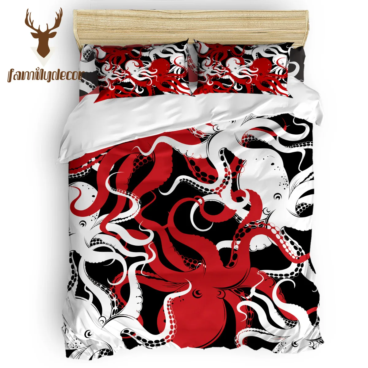 FamilyDecor DHL Free Shipping Marine Life Octopus Quilt Cover Bedding Polyester Fabric Comforter Sets Memorial Day Beautiful
FamilyDecor DHL Free Shipping Marine Life Octopus Quilt Cover Bedding Polyester Fabric Comforter Sets Memorial Day Beautiful