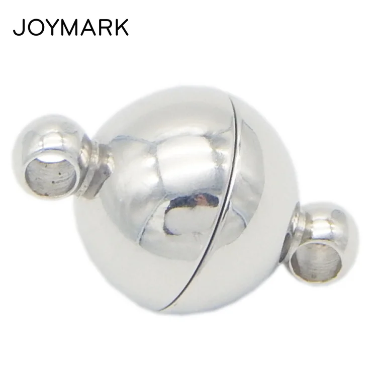 8mm 10mm 12mm 14mm Round Ball Single-strand Stainless Steel Magnetic Clasps Accessories For Rope Bracelets Necklaces BXGC-117
8mm 10mm 12mm 14mm Round Ball Single-strand Stainless Steel Magnetic Clasps Accessories For Rope Bracelets Necklaces BXGC-117