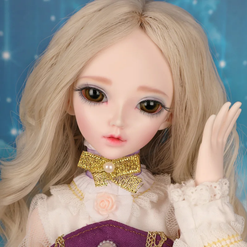 Full Set 1/4 BJD BJD/SD Fashion Lovel Chloe Doll For Baby Girl Birthday Gift Full Set With Face Make Up
Full Set 1/4 BJD BJD/SD Fashion Lovel Chloe Doll For Baby Girl Birthday Gift Full Set With Face Make Up