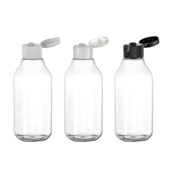 100ml x 50pcs empty btransparent square bottles with flip top cap,refillable travel shampoo packaging PET bottles,scent bottles
100ml x 50pcs empty btransparent square bottles with flip top cap,refillable travel shampoo packaging PET bottles,scent bottles