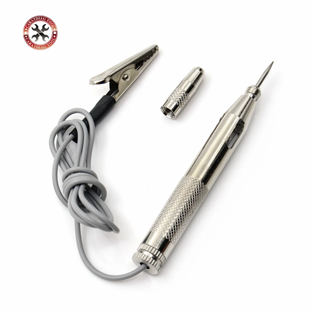 New Car-Styling DC 6V 12V 24V Light System Test Probe Lamp Continuity Car Electronic Voltage Circuit Tester Diagnostic Cable
New Car-Styling DC 6V 12V 24V Light System Test Probe Lamp Continuity Car Electronic Voltage Circuit Tester Diagnostic Cable