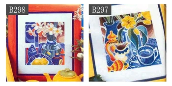 European Style Flower And Blue Tableware Cross Stitch Set B297-298 Hand-Embroidered Home Paintings
European Style Flower And Blue Tableware Cross Stitch Set B297-298 Hand-Embroidered Home Paintings