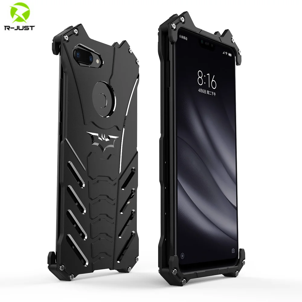 R-JUST Shockproof Phone Case Aluminum Metal Cover On For Xiaomi MI 8 Lite MI8 Mi8Lite 8Lite 4/6 64/128 GB Xiomi Light Bumper
R-JUST Shockproof Phone Case Aluminum Metal Cover On For Xiaomi MI 8 Lite MI8 Mi8Lite 8Lite 4/6 64/128 GB Xiomi Light Bumper