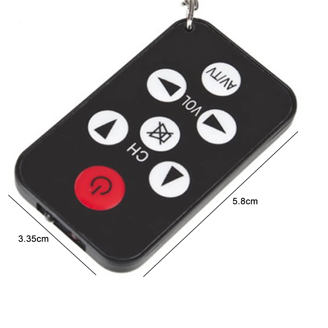 Universal Mini Keychain Ultra-thin Remote Control for TCL Philips Sony Panasonic Toshiba LO Television Multi-function Controller
Universal Mini Keychain Ultra-thin Remote Control for TCL Philips Sony Panasonic Toshiba LO Television Multi-function Controller