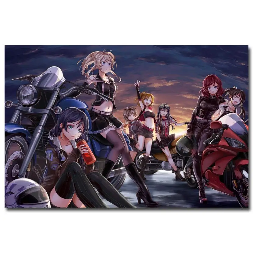 Аниме Love Live! Школьный идол проект Искусство Шелковый плакат 13x20 24x36 дюймов Япония