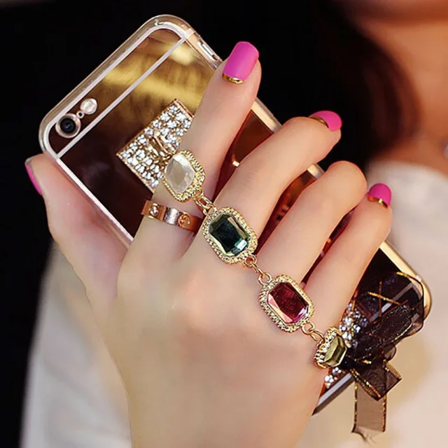 Luxury Diamond Crystal Bracelet Soft TPU Rubber Plating Cover Case For SAMSUNG S5 S6 S7 S8 S9 S10 PLUS Note5 8 9 Phone Case
Luxury Diamond Crystal Bracelet Soft TPU Rubber Plating Cover Case For SAMSUNG S5 S6 S7 S8 S9 S10 PLUS Note5 8 9 Phone Case