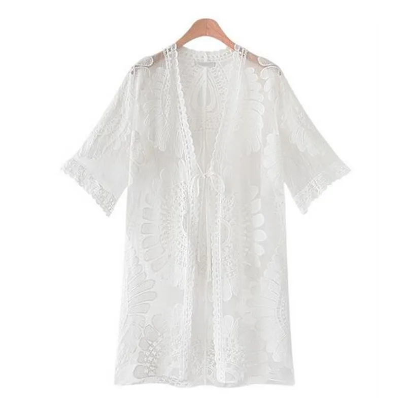Women Fringe Lace Kimono Cardigan White Tassels Beach Cover Up Cape Tops Blouses of Fashion 2019 WomenTops
Women Fringe Lace Kimono Cardigan White Tassels Beach Cover Up Cape Tops Blouses of Fashion 2019 WomenTops