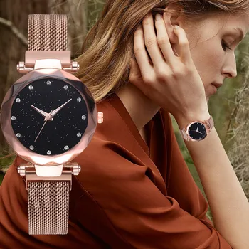 Fashion Stainless Steel Mesh Belt Watch Casual Quartz Analog Watch relogio feminino Multi-color novel generous female watches
Fashion Stainless Steel Mesh Belt Watch Casual Quartz Analog Watch relogio feminino Multi-color novel generous female watches