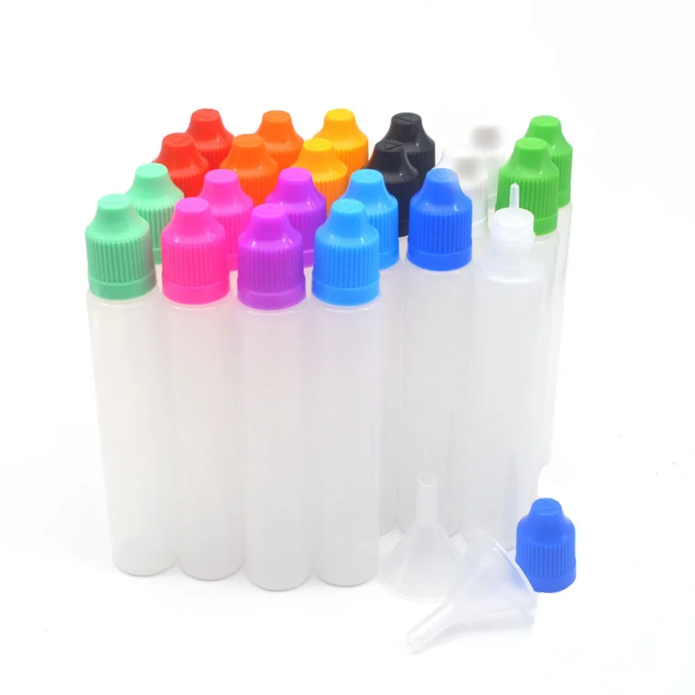 5pcs 30ml LDPE Empty Pen Shape Plastic Squeezable Eye Dropper E Liquid Juice Refillable Bottles with 5 bottles of 1 funnel
5pcs 30ml LDPE Empty Pen Shape Plastic Squeezable Eye Dropper E Liquid Juice Refillable Bottles with 5 bottles of 1 funnel