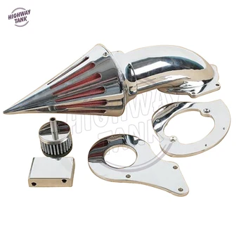 Chrome Aluminum Motorcycle Spike Air Cleaner Intake Filter case for Honda Shadow VLX600 VT600C 1999+
Chrome Aluminum Motorcycle Spike Air Cleaner Intake Filter case for Honda Shadow VLX600 VT600C 1999+