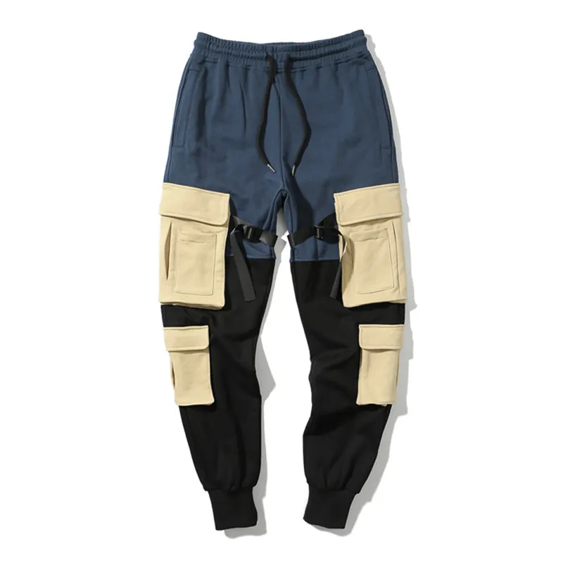 Steampunk men's army green elastic-waist multi-pocket trousers casual men's trousers
Steampunk men's army green elastic-waist multi-pocket trousers casual men's trousers