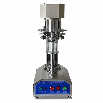 New arrival stainless steel can sealer TDFJ-160S for paper can, iron can, plastic can