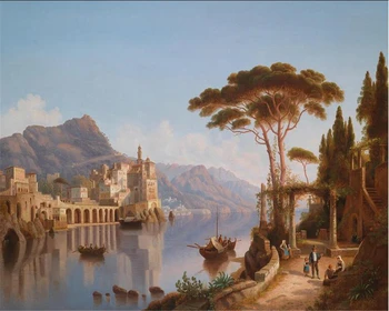beibehang Custom 3d wallpaper European landscape oil painting beautiful Murakami wall fashion advanced silk cloth wallpaper
beibehang Custom 3d wallpaper European landscape oil painting beautiful Murakami wall fashion advanced silk cloth wallpaper
