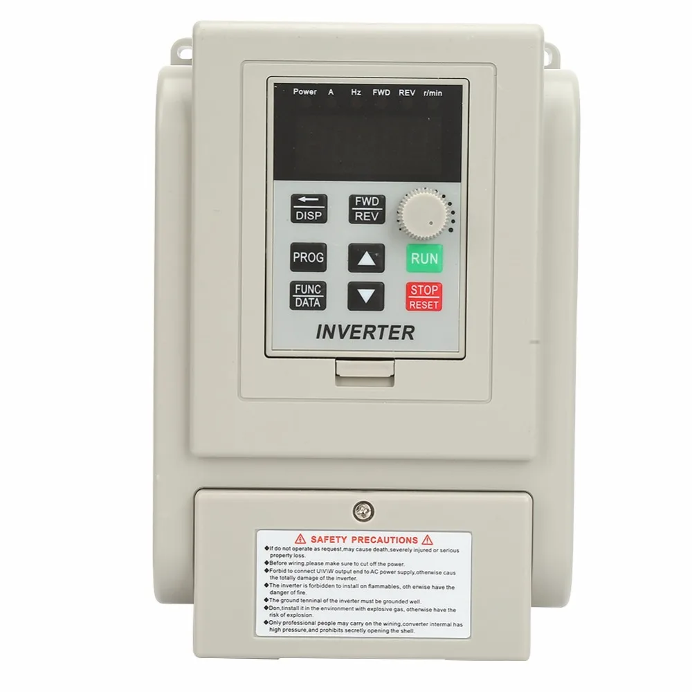 AT2-0750X PWM Control AC 220V Variable Frequency Drive VFD Speed Controller for Single-phase 0.75kW AC Motor High Quality
AT2-0750X PWM Control AC 220V Variable Frequency Drive VFD Speed Controller for Single-phase 0.75kW AC Motor High Quality