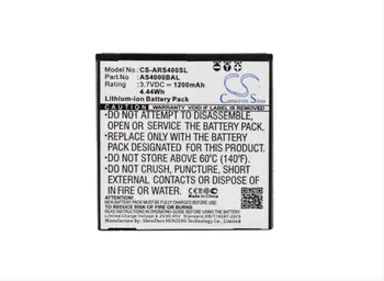 Cameron Sino 1200mAh battery for ALIGATOR S4000 Dou S4020 AS4000BAL Mobile, SmartPhone Battery
Cameron Sino 1200mAh battery for ALIGATOR S4000 Dou S4020 AS4000BAL Mobile, SmartPhone Battery