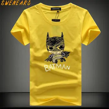 Brand clothing Newest 2018 men's fashion short sleeve Cartoon Little Batman Print t-shirts funny t shirt men O-neck popular tops
Brand clothing Newest 2018 men's fashion short sleeve Cartoon Little Batman Print t-shirts funny t shirt men O-neck popular tops