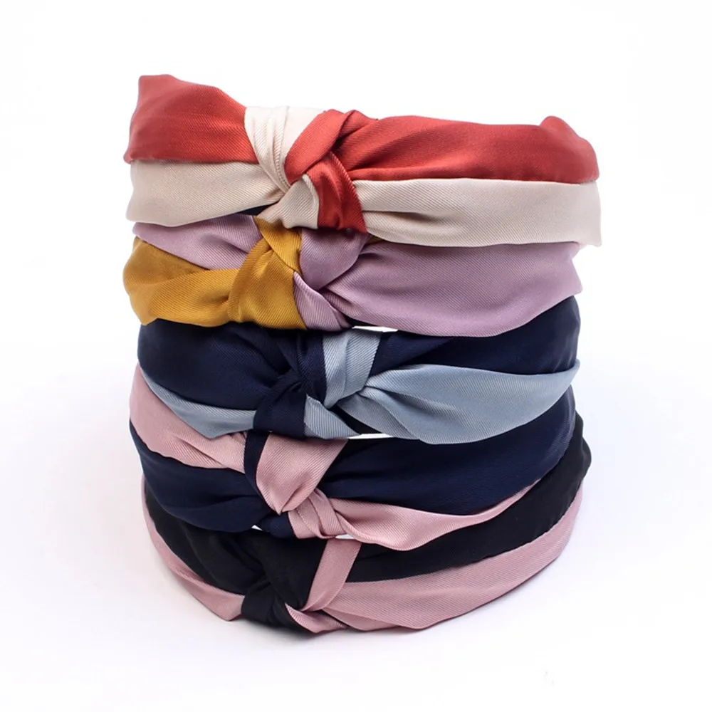 Free Shopping Top Knot New Women Headband Elastic Hairband Two-color knotting No Slip Hair hoop Color Matching Hair Accessories
Free Shopping Top Knot New Women Headband Elastic Hairband Two-color knotting No Slip Hair hoop Color Matching Hair Accessories