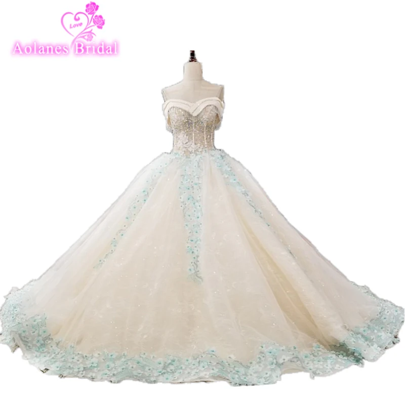 2018 Blule and Champagne Luxury Ball Gown Evening Dresses Lace Top quality Beaded Sweetheart Gothic Prom Dress Civil vestido de
2018 Blule and Champagne Luxury Ball Gown Evening Dresses Lace Top quality Beaded Sweetheart Gothic Prom Dress Civil vestido de