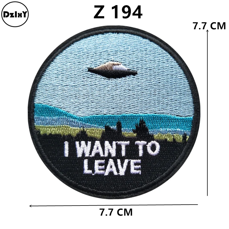 1 PCS UFO Space parches Embroidered Iron on Patches for Clothing DIY Stripes Clothes Stickers Anchor Sewing Accessory
1 PCS UFO Space parches Embroidered Iron on Patches for Clothing DIY Stripes Clothes Stickers Anchor Sewing Accessory