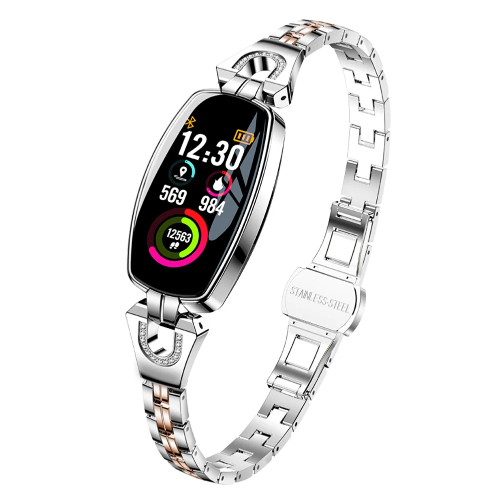 Women Sleep Heart Rate Monitor Sedentary Remind Colorful Display Gift Smart Watch Bluetooth Fashion Waterproof Sports Pedometer
Women Sleep Heart Rate Monitor Sedentary Remind Colorful Display Gift Smart Watch Bluetooth Fashion Waterproof Sports Pedometer