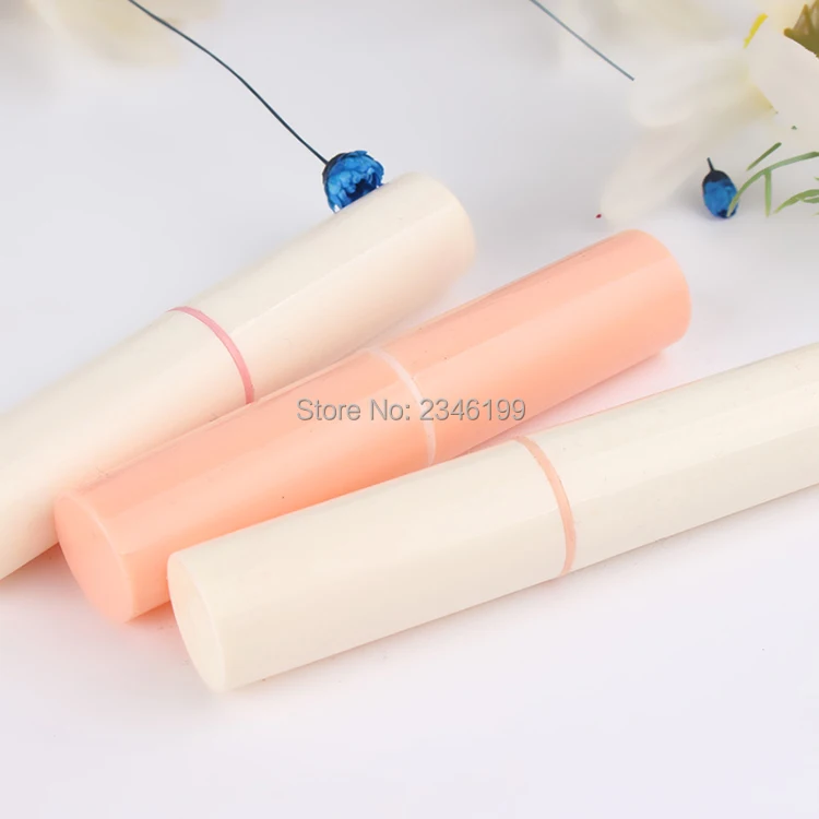 Lipstick Tube Empty Lip Balm Tube White Pink Lipstick Container Orange Empty Lipbalm Packaging Empty Cosmetic Container (3)