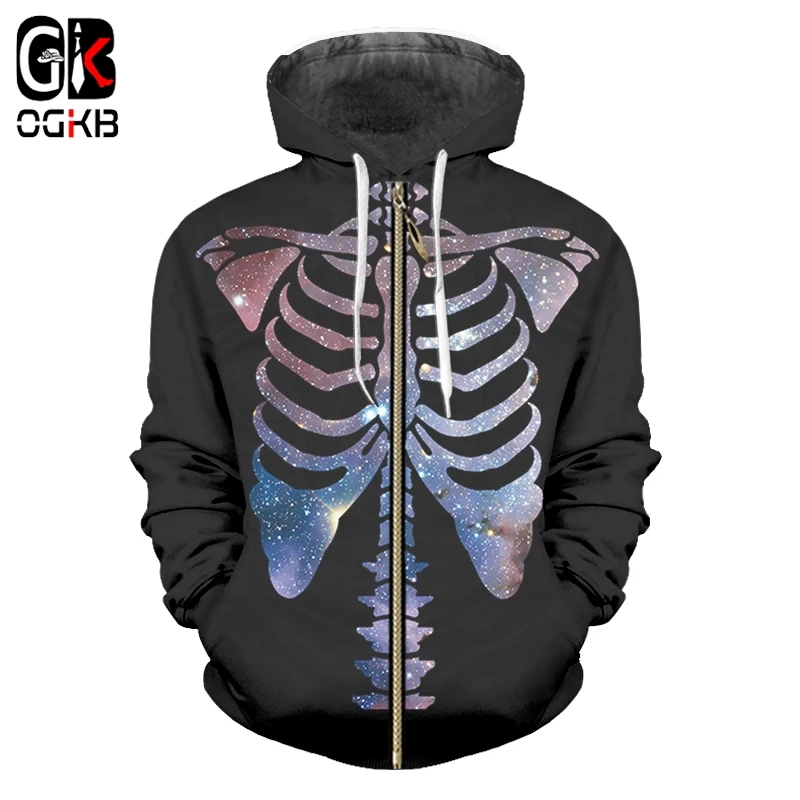 OGKB New Creative Glitter Pattern Man 3D Printed Zip Hoodies Starry Sky Skeleton Trend Hip Hop Loose Men's Zipper Coat 5XL
OGKB New Creative Glitter Pattern Man 3D Printed Zip Hoodies Starry Sky Skeleton Trend Hip Hop Loose Men's Zipper Coat 5XL